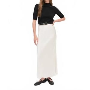 NEW FAVORITE DAUGHTER josie long skirt in ivory